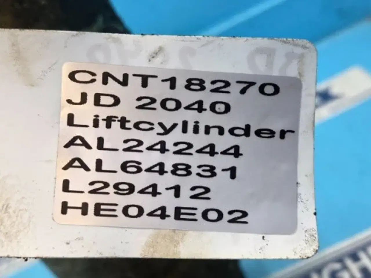 Billede 17 - John Deere 2040 Liftcylinder AL24244