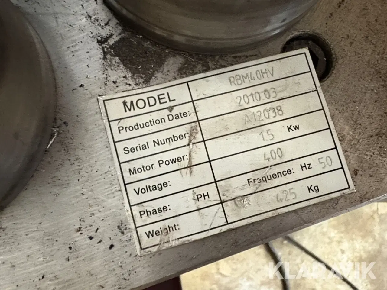 Billede 9 - Bukkemaskine RBM40HV