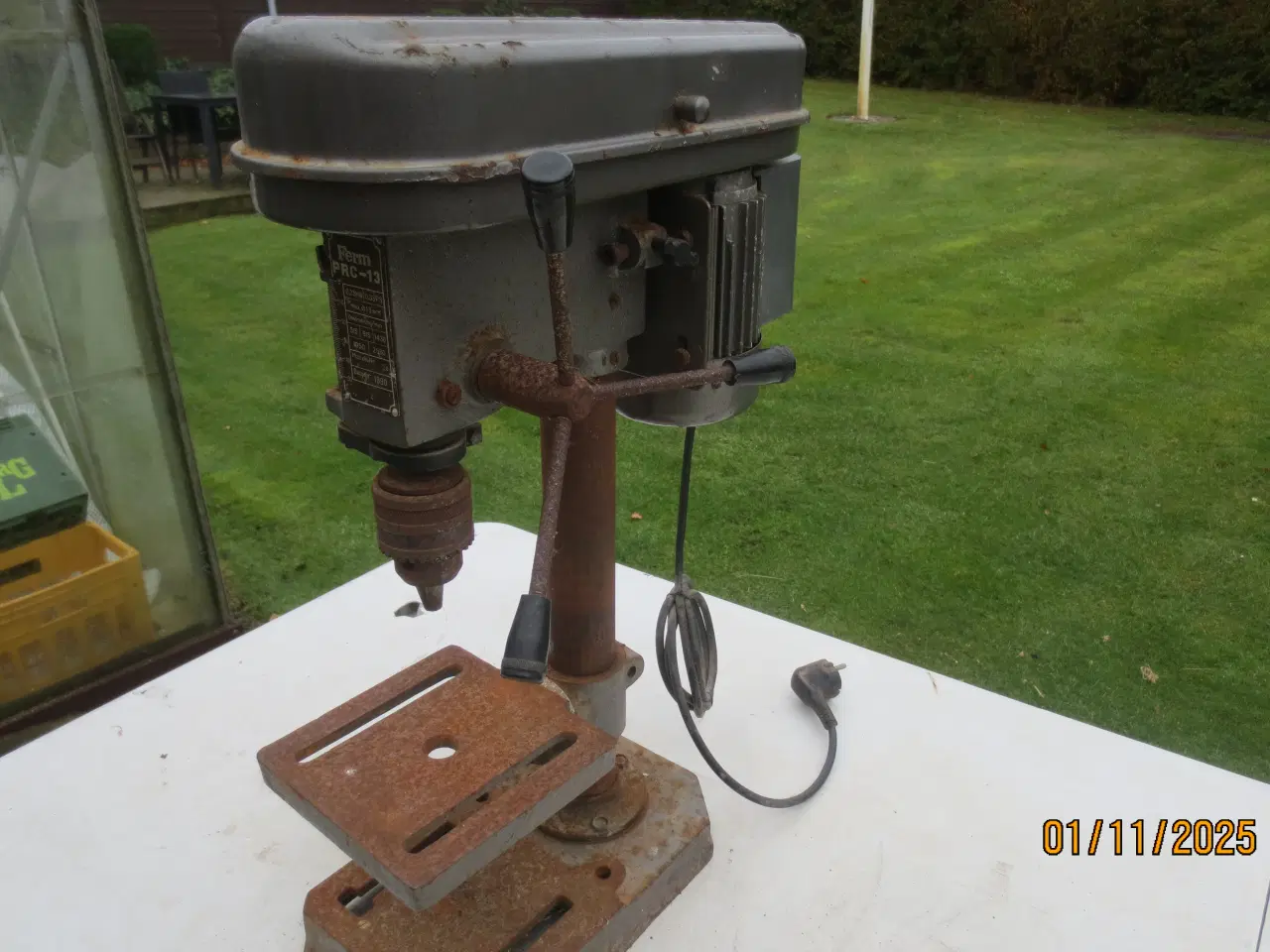Billede 2 - 1 stk Ferm Model PRC-13 Søjleboremaskine 