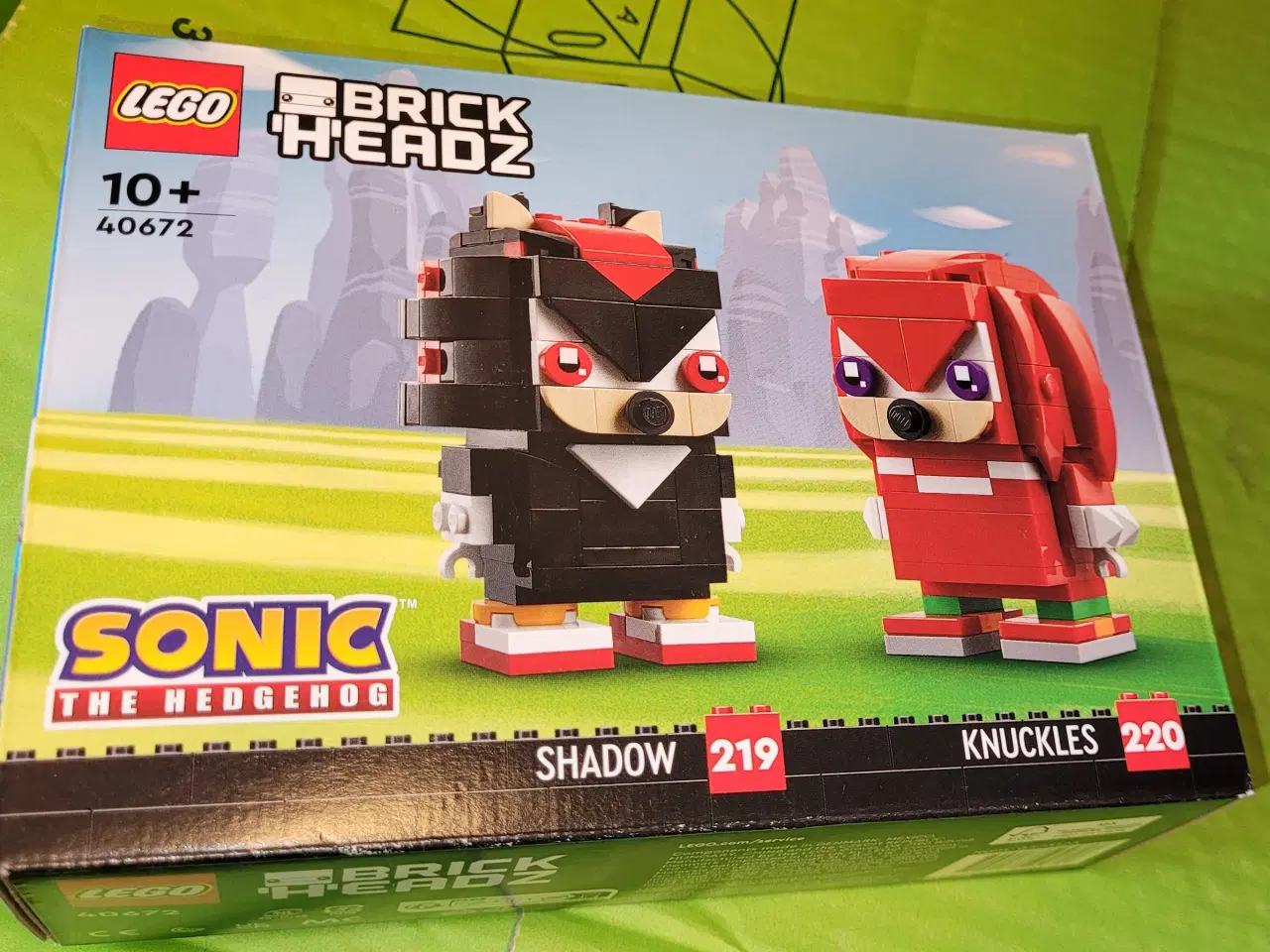 Billede 1 - Lego Brickheadz, ny 40672 Sonic: Knuckles & Shadow