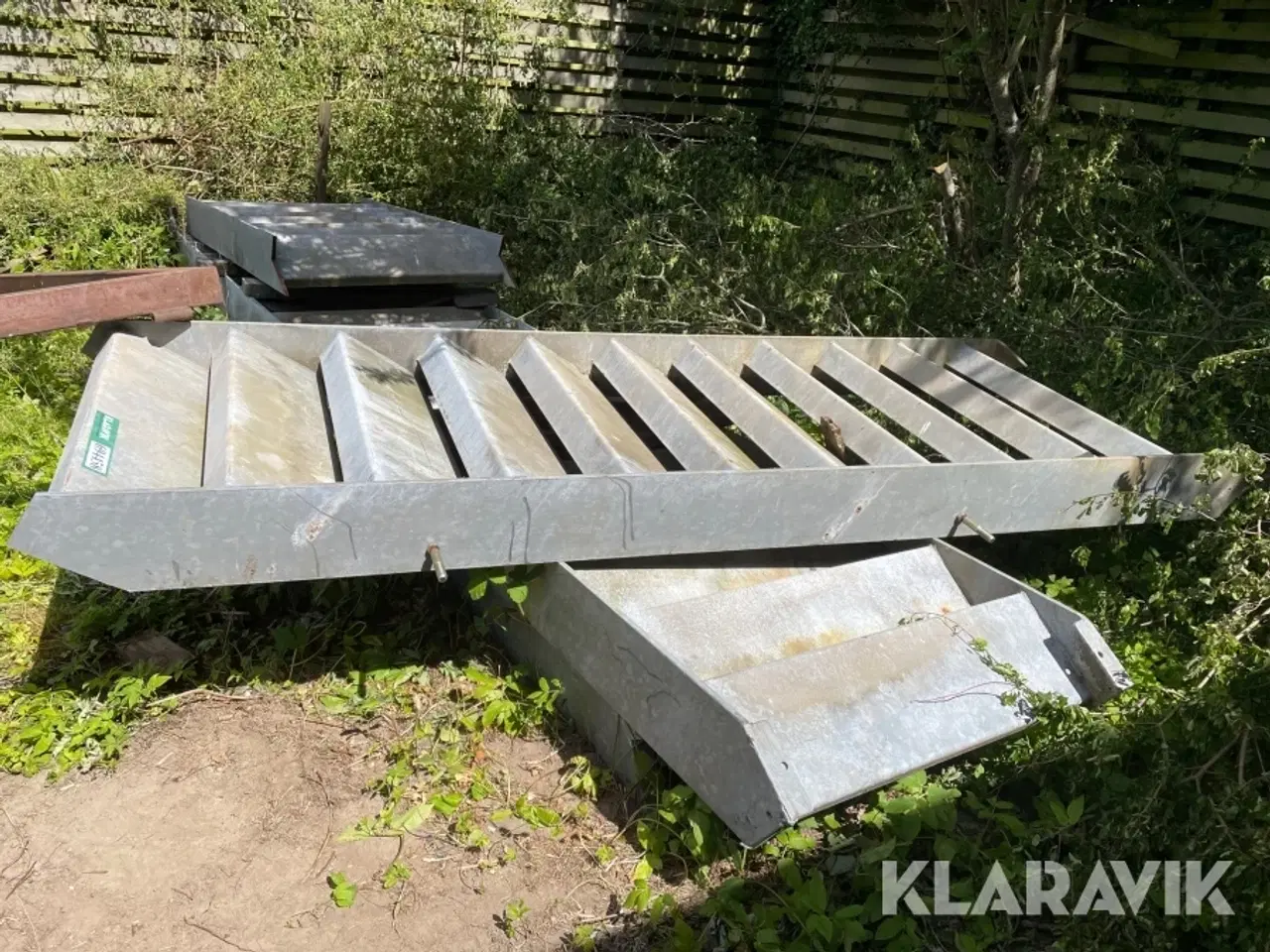 Billede 2 - Trapper galvaniseret jern