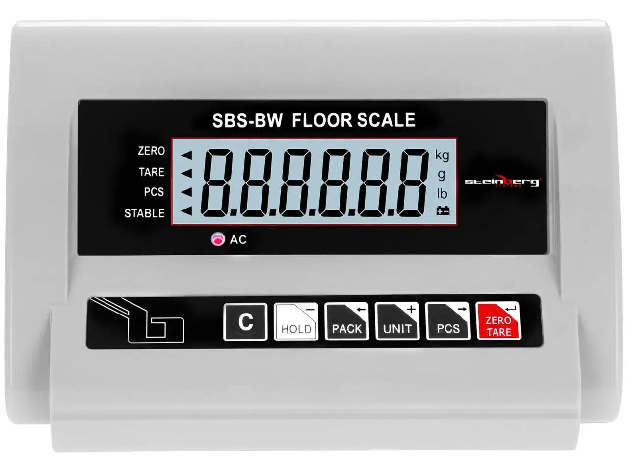 Billede 3 - Gulvvægt – 1 t / 500 g – LCD