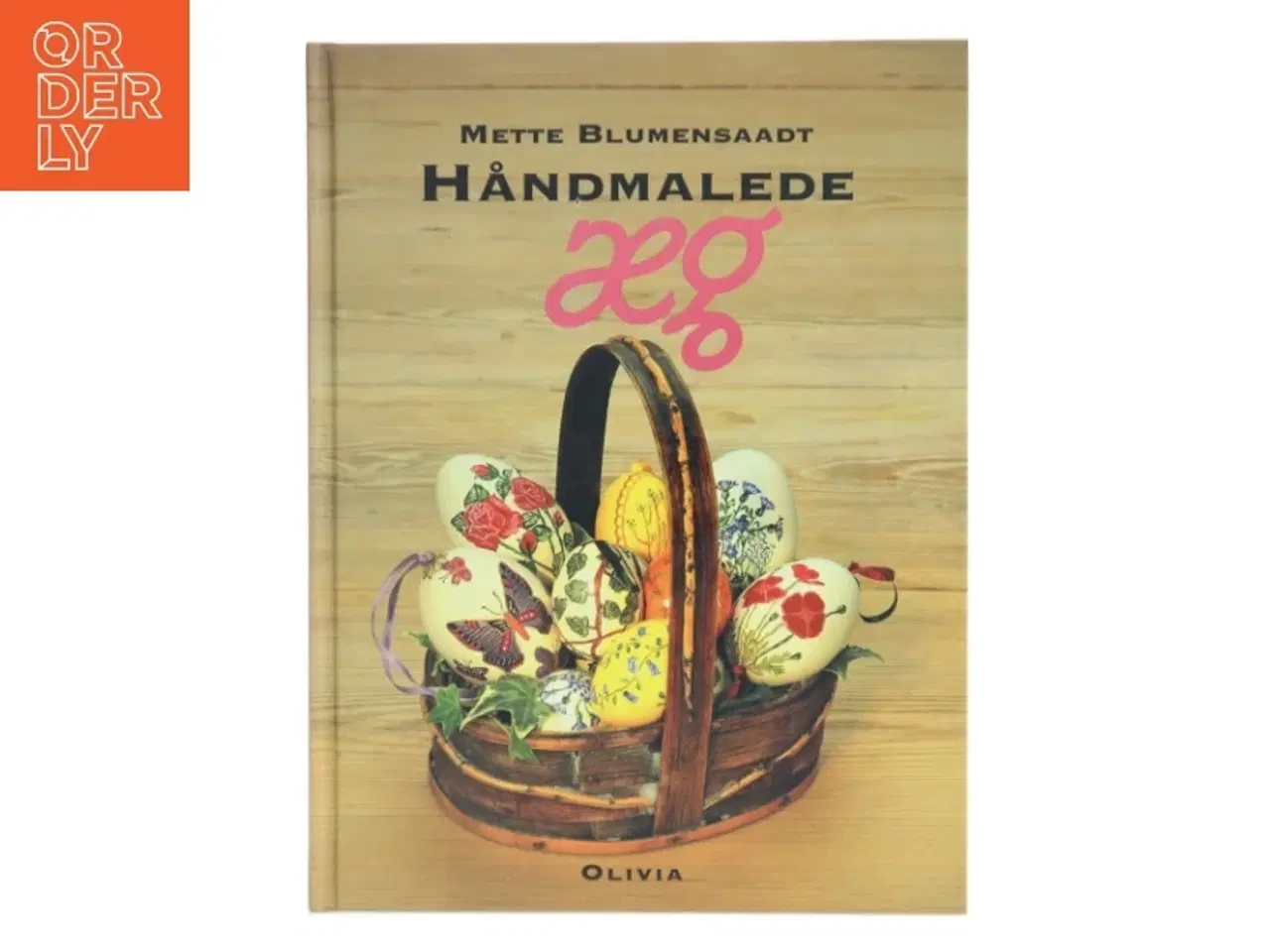 Billede 1 - Håndmalede æg af Mette Blumensaadt (Bog)