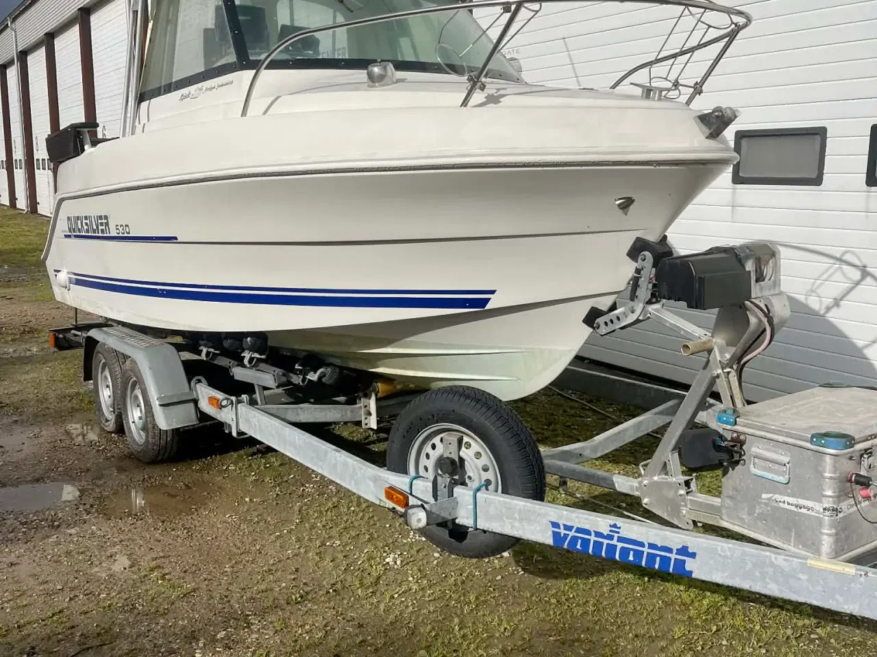 Billede 2 - Quicksilver 530 Pilothouse med motor og trailer