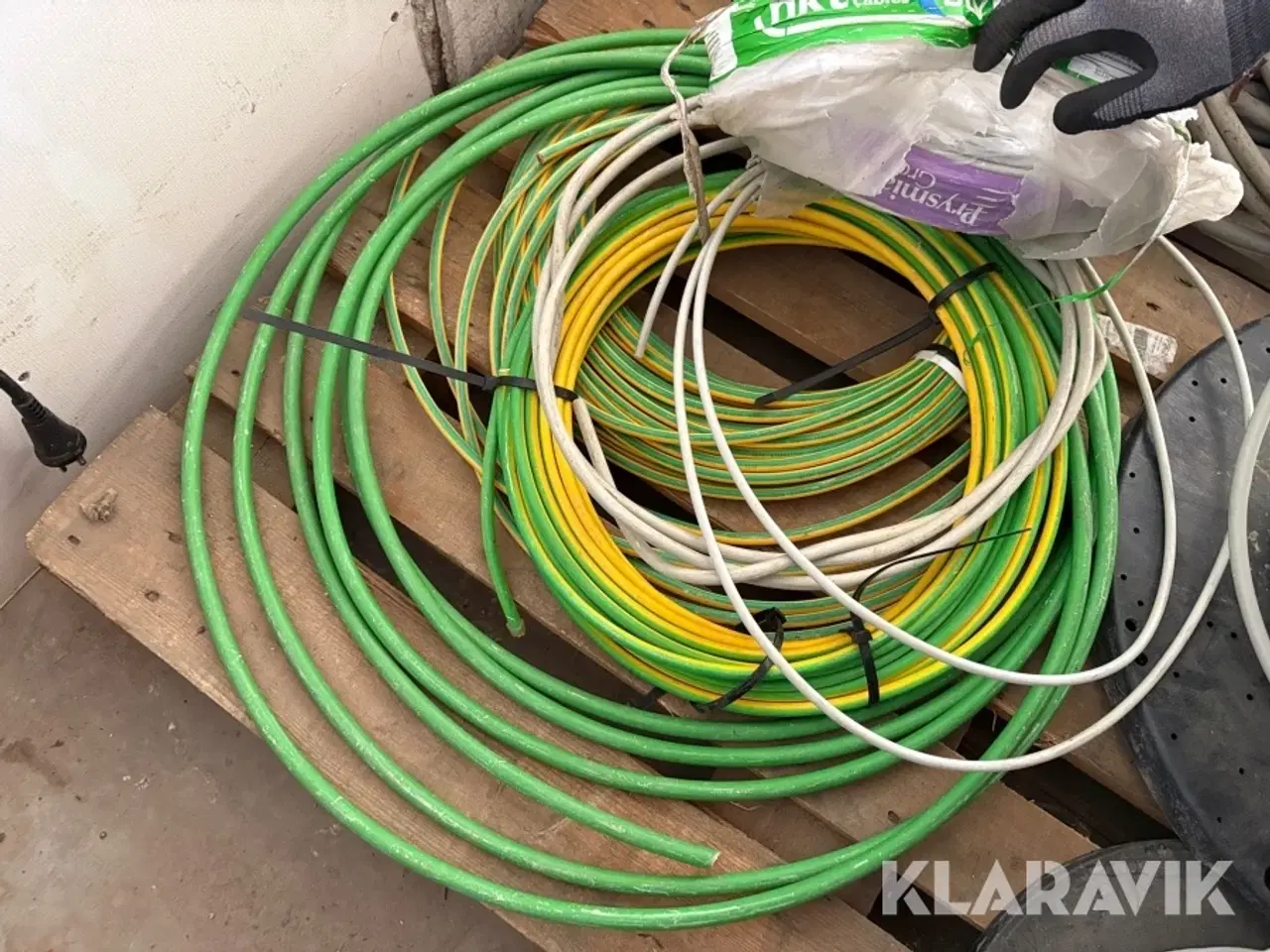 Billede 6 - Blandet parti kabler 4 paller