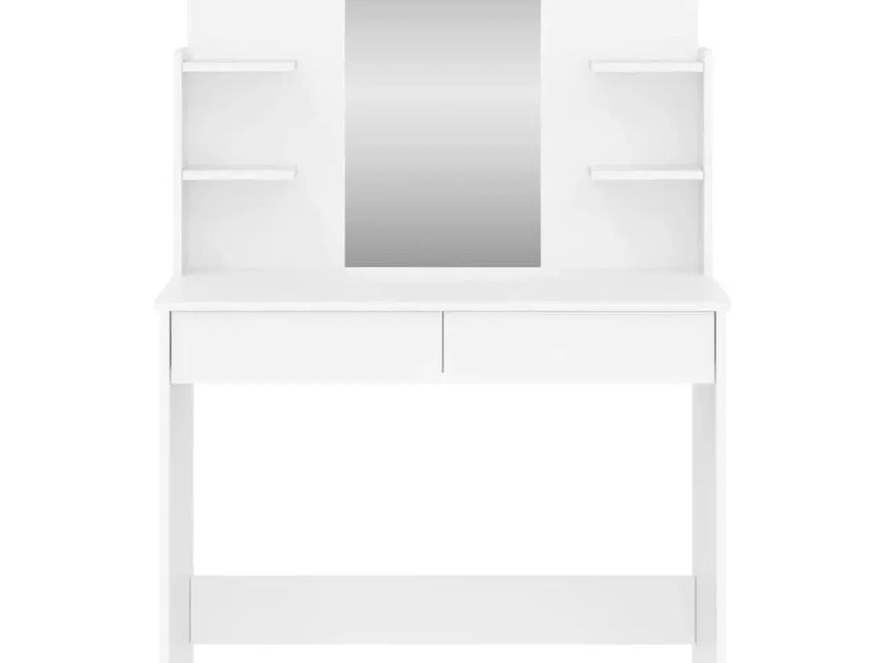Billede 4 - Makeupbord med spejl 96x39x142 cm hvid
