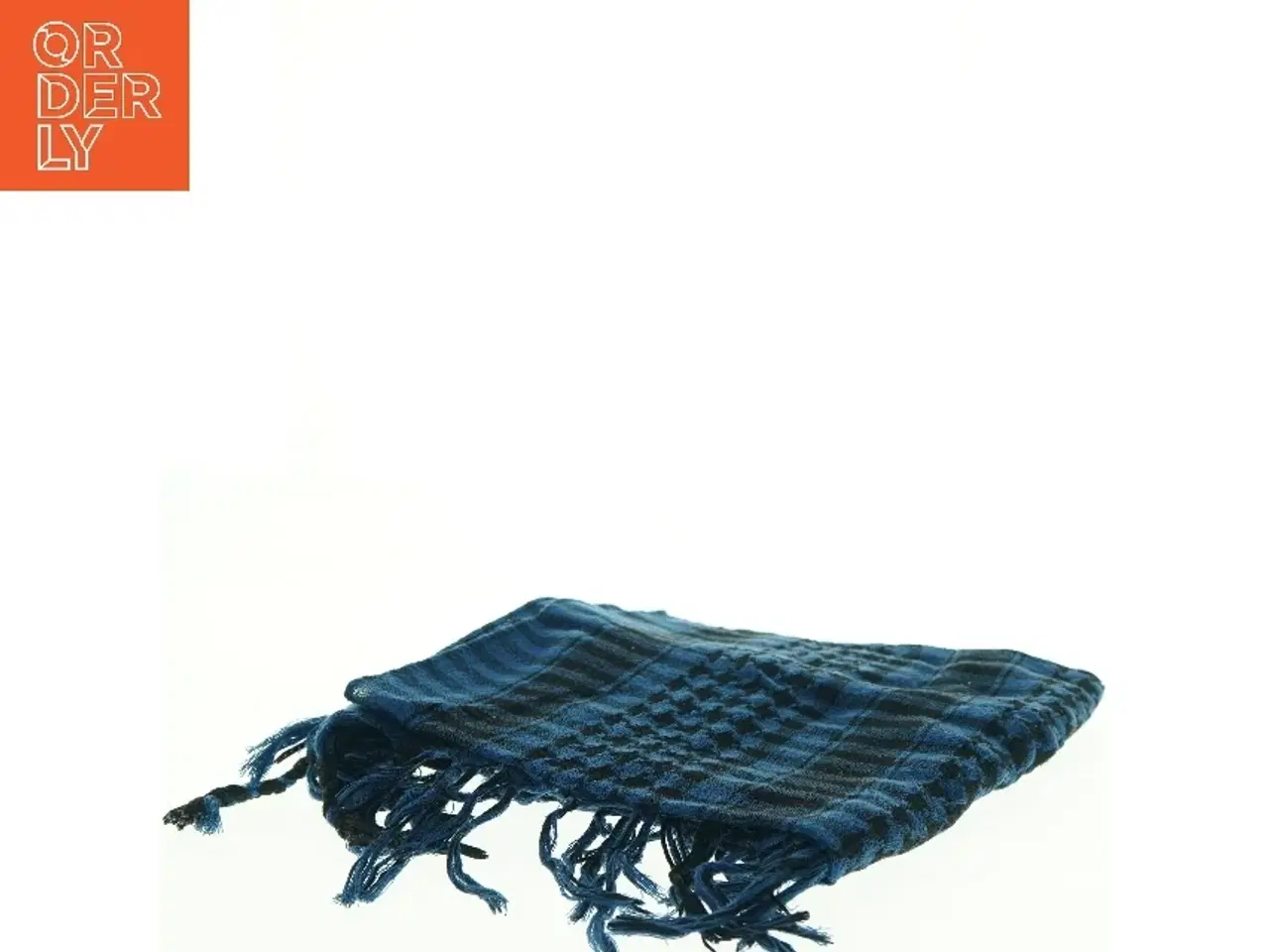 Billede 2 - Ternet tørklæde (str. 105 x 105. cm)