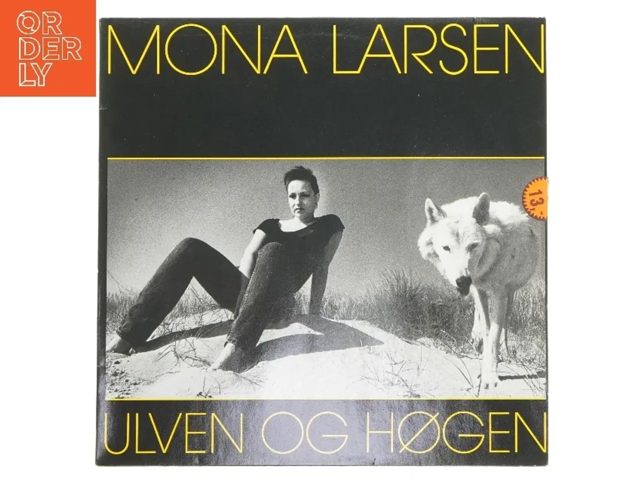 Billede 1 - Mona Larsen LP - Ulven og Høgen