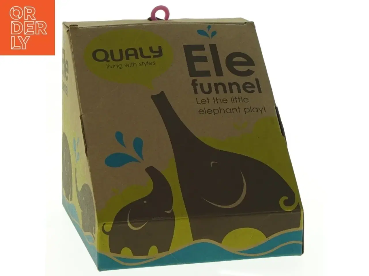 Billede 1 - Qualy Elefant Tragt fra Ele Funnel (str. 14 x 13 x 12,5 cm)