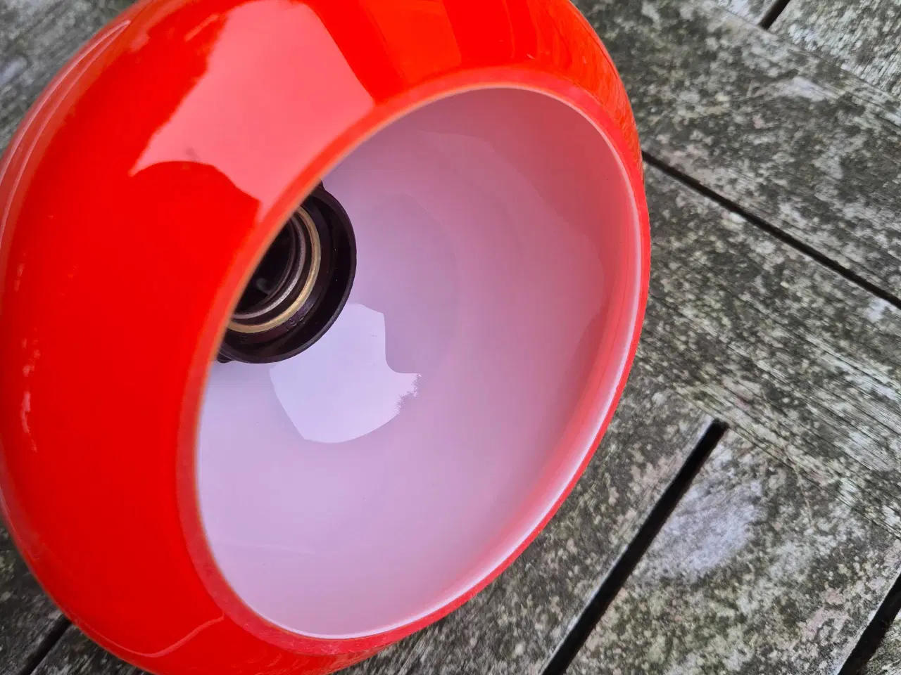 Billede 11 - Klassisk væglampe fra Holmegaard 