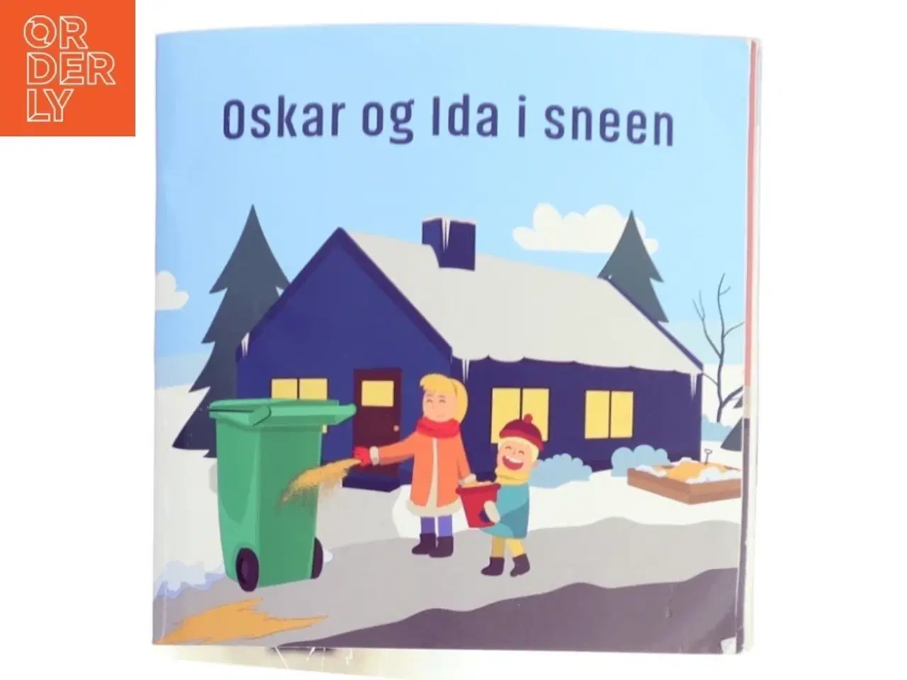 Billede 1 - Oskar og Ida i sneen (Bog)