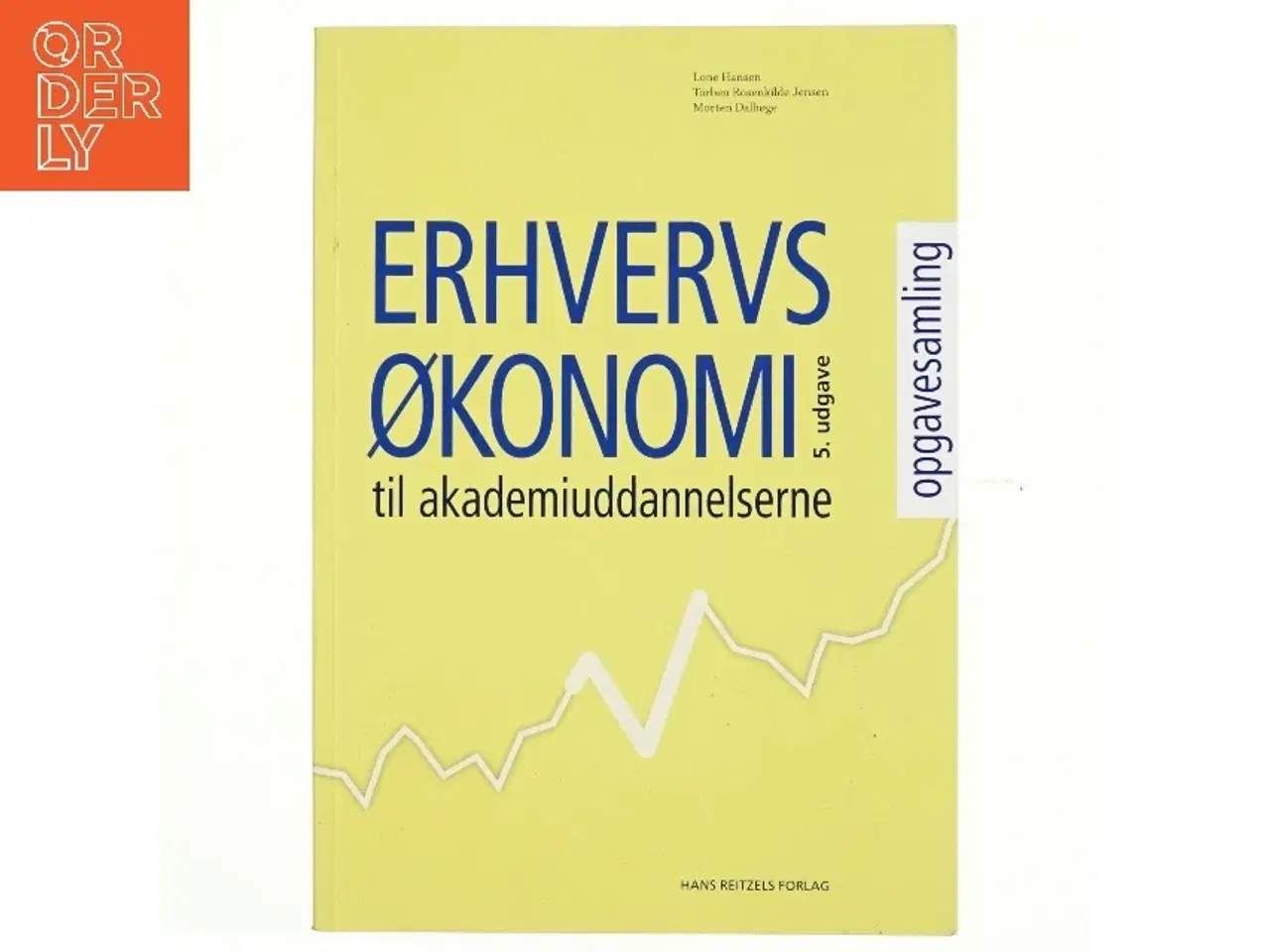 Billede 1 - Erhvervsøkonomi til akademiuddannelserne. Opgavesamling af Lone Hansen (f. 1959-07-26) (Bog)