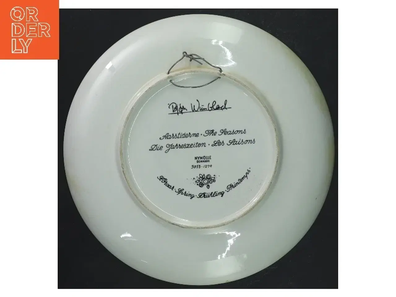 Billede 3 - Bjørn Wiinblad platte (str. Ø 22 cm)