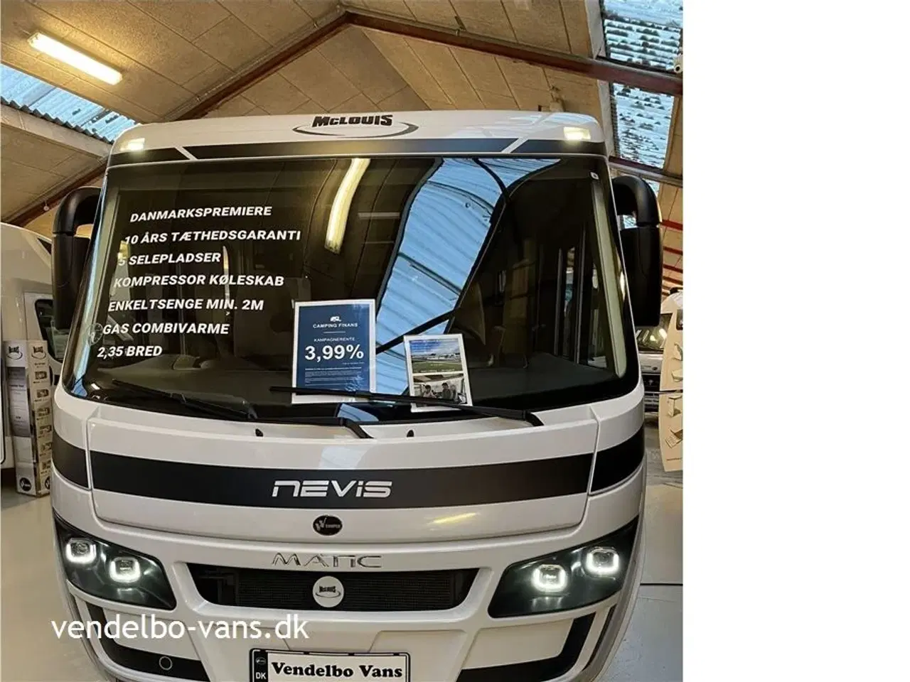 Billede 2 - 2026 - McLouis Nevis 873 Enkeltsenge og stor garage