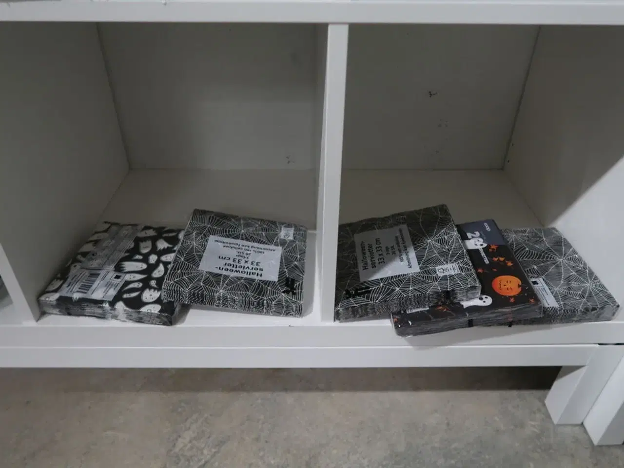 Billede 9 - Parti servietter, glas mm.