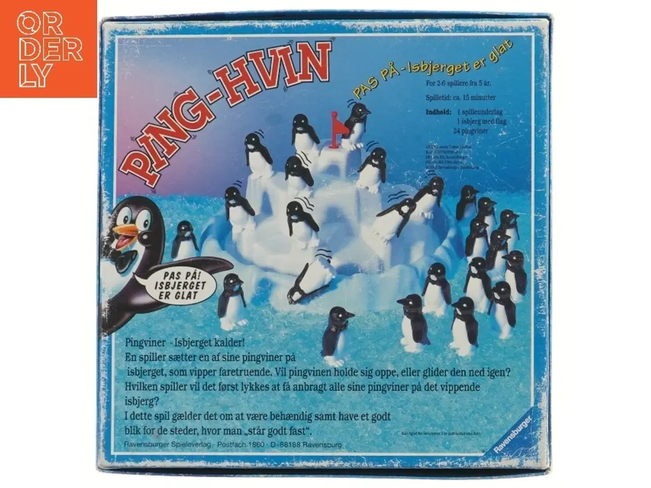 Billede 3 - Ping-hvin fra Ravensburger (str. 26x26x11 cm)