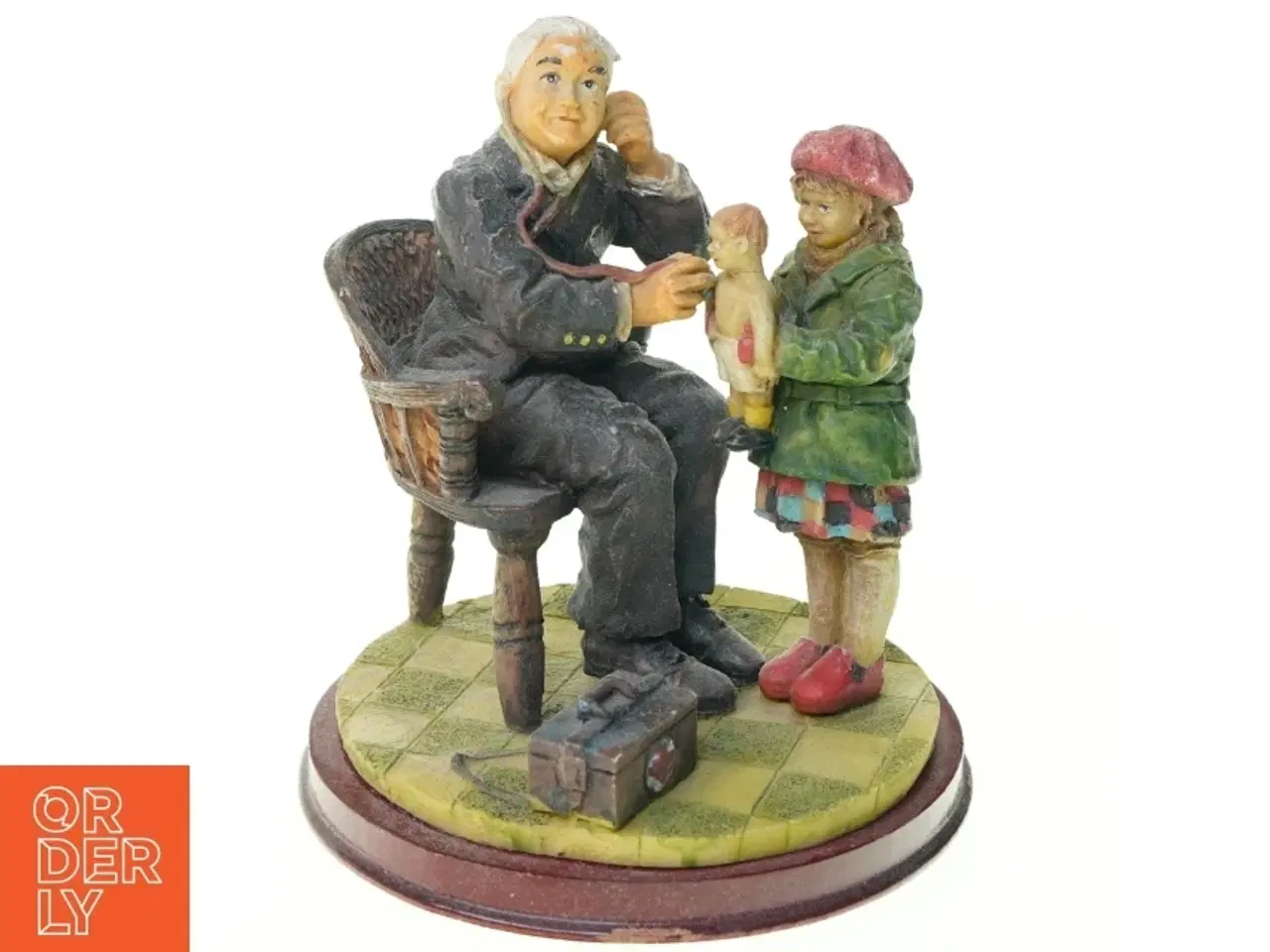 Billede 1 - Dekorations figur (str. 15 x 17 cm)