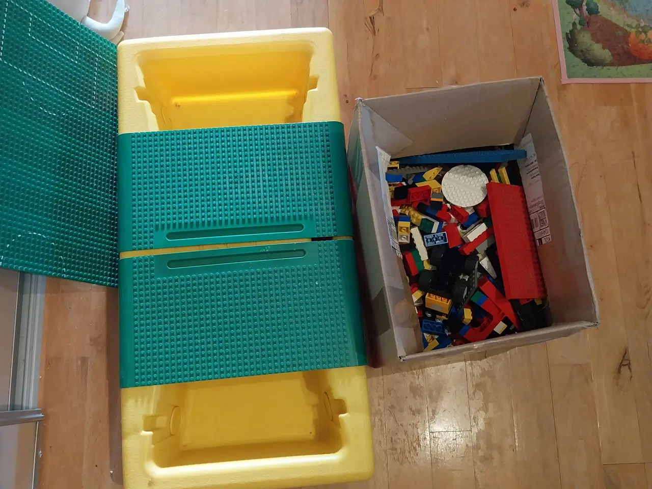 Billede 5 - Lego bord og klodser