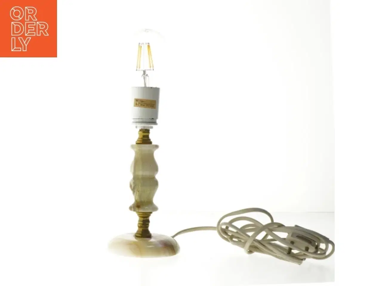 Billede 1 - Bordlampe i sten