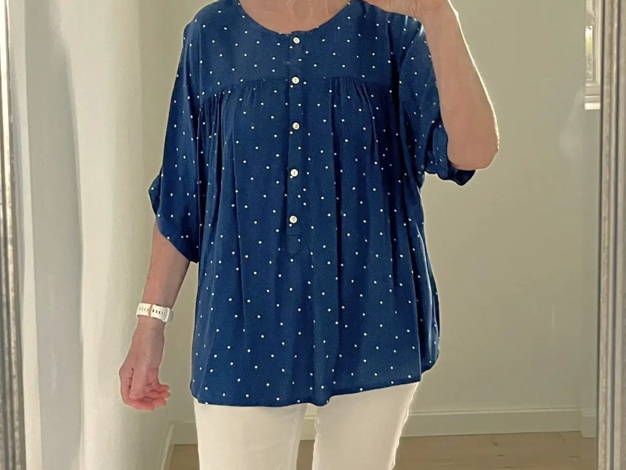 Billede 1 -   Bluse, Jensen Dansk Design, Top, Skjorte, Tunika