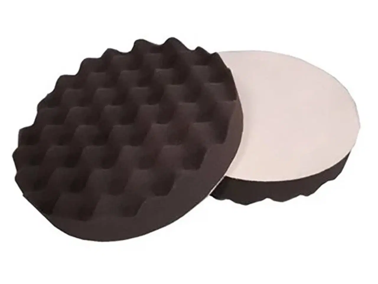Billede 1 - Sort Polerpude 200mm Vaflet Blød