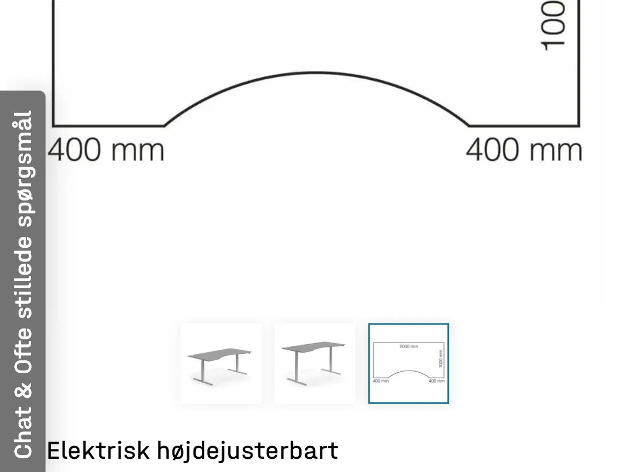 Billede 2 - Skrivebord hæve/sænk