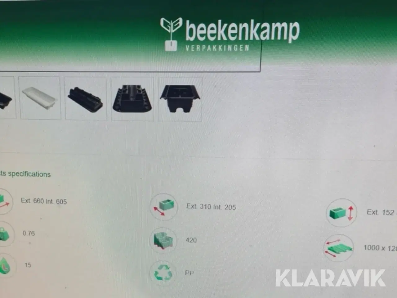 Billede 10 - Plantetrug Beekenkamp til jordbær 750 styk