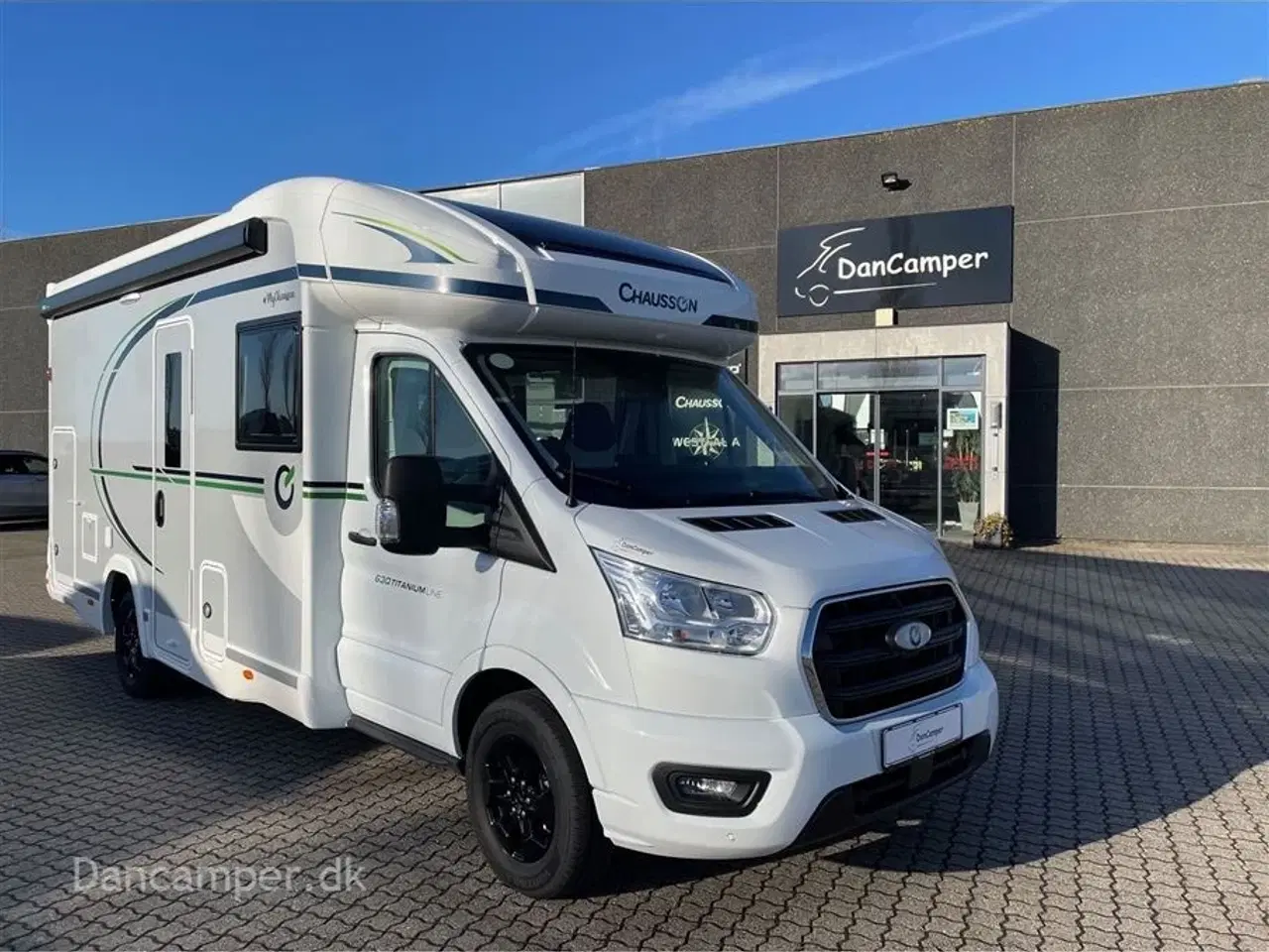 Billede 1 - 2026 - Chausson 630 Titanium Line   Ford Chausson 630 Titanium Line. 165 HK og 8-trins automat gear. Adaptiv fartpilot. Artic-pakke.