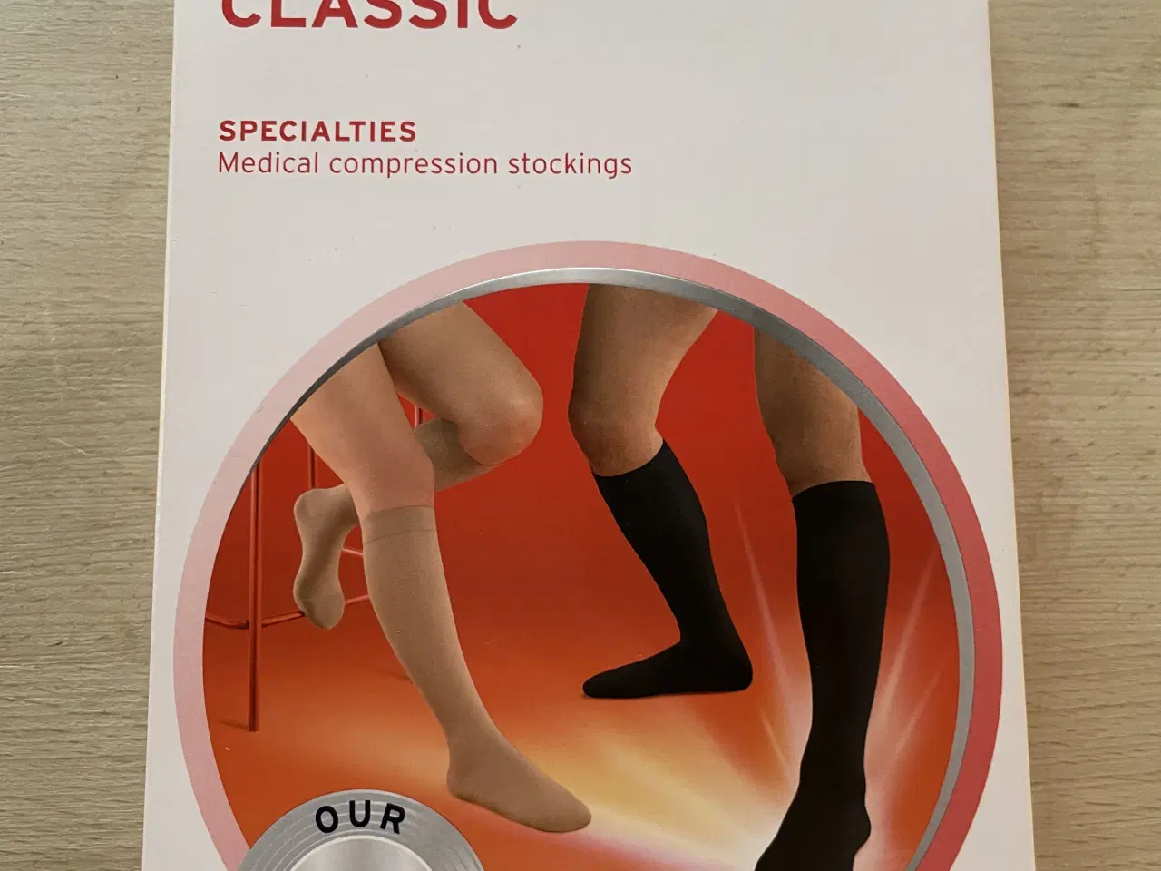 Billede 1 - Kompressionsstrømpe uden tå