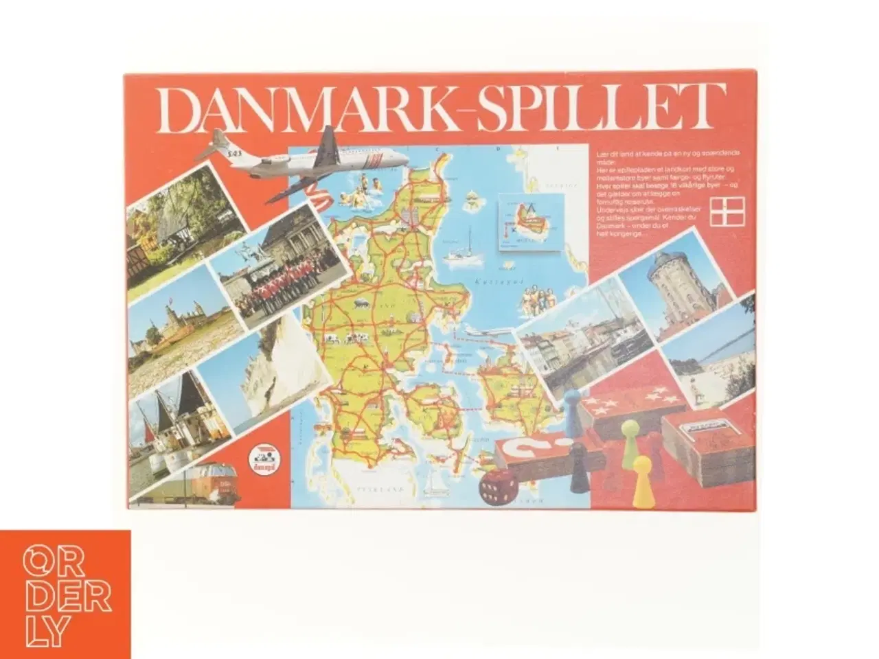 Billede 1 - Danmark spillet fra Danspil (str. 40 x 27 cm)