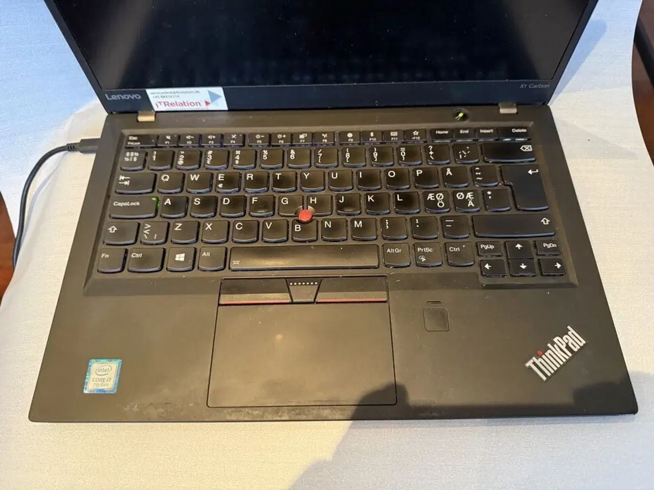 Billede 2 - Bærbar computer LENOVO X1 Carbon 5th Gen.