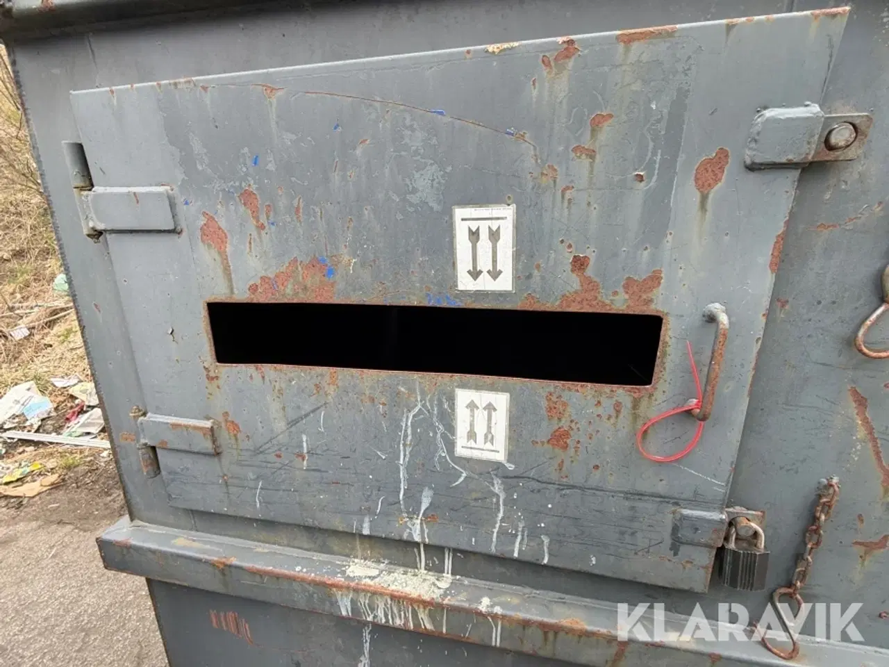 Billede 10 - Affaldscontainer / lukket container VIP-8 Ukendt