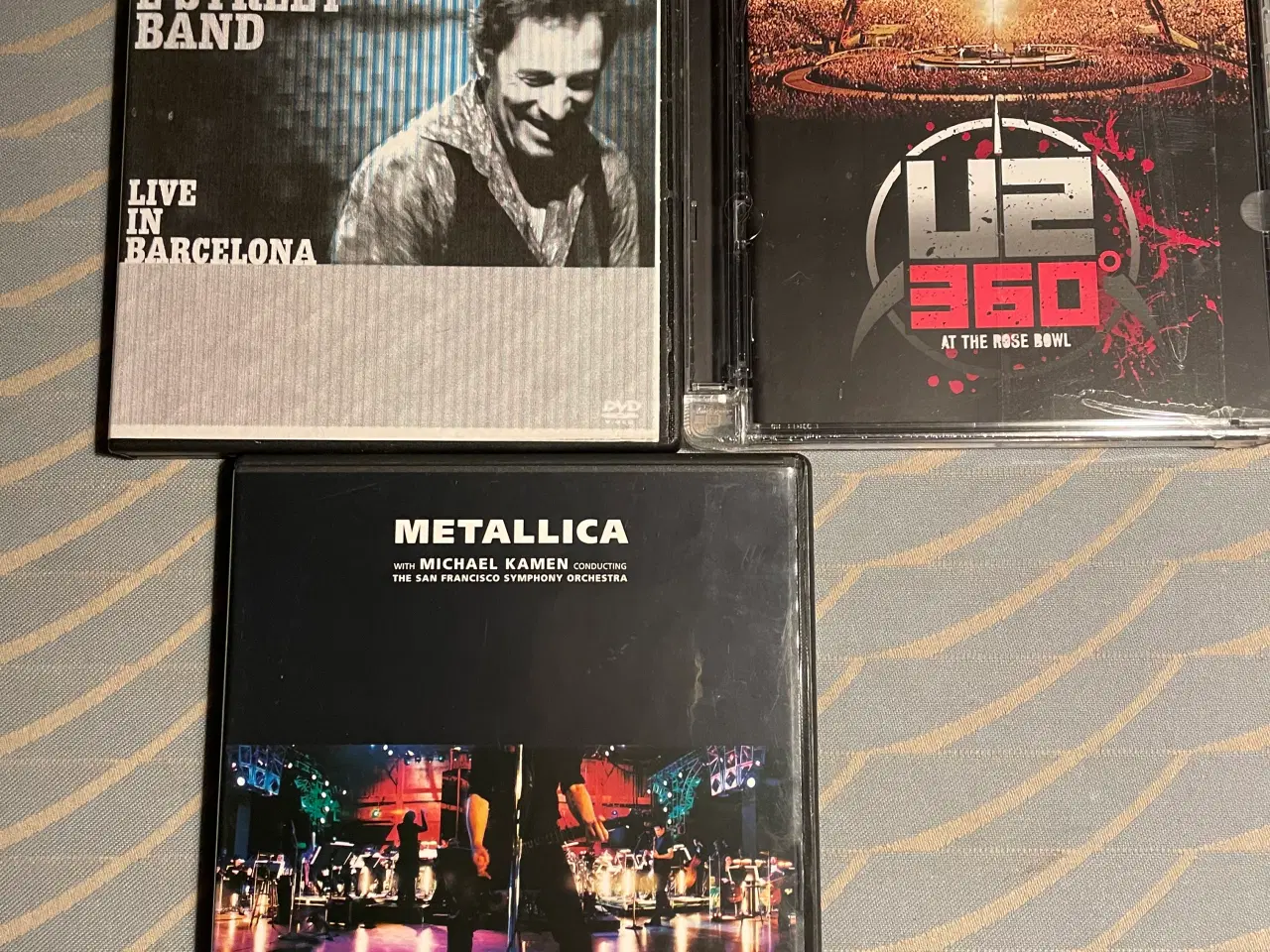 Billede 1 - Koncert dvd’er Bruce Springsteen, U2, Metallica 