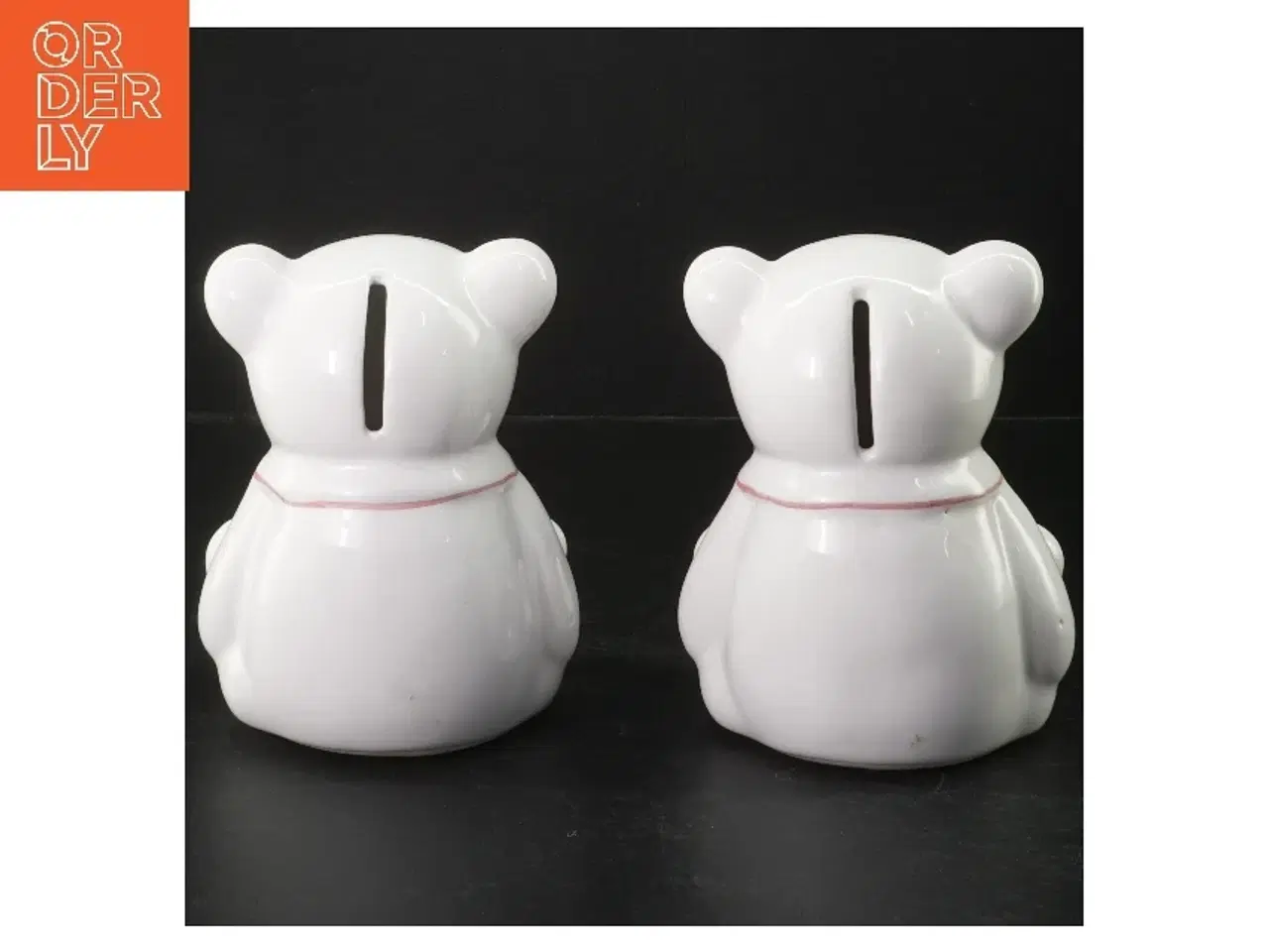 Billede 2 - Keramik sparegris sæt (str. H. 14,5 cm)