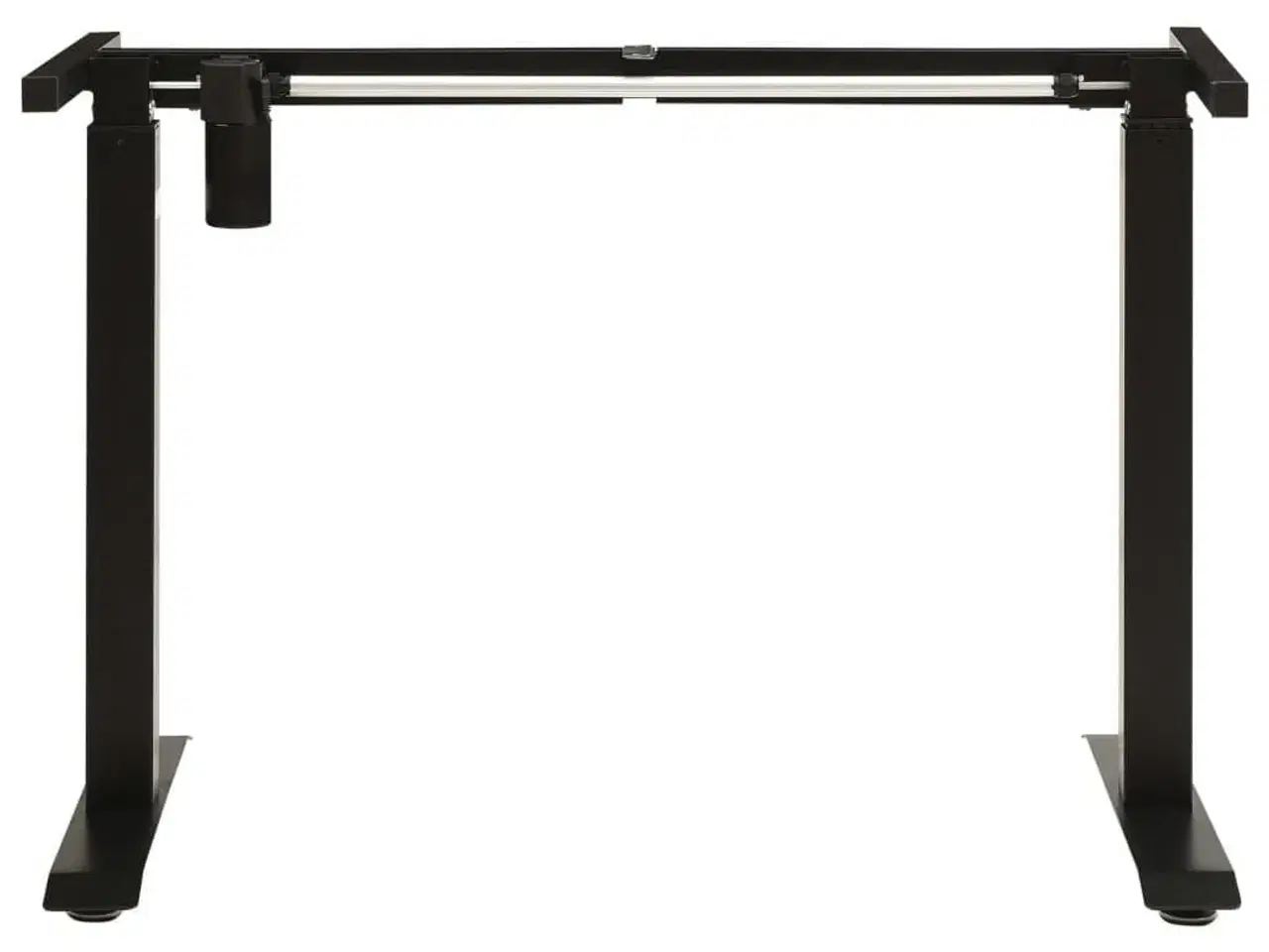 Billede 3 - Stel til motoriseret hæve-/sænkebord højdejustérbar sort