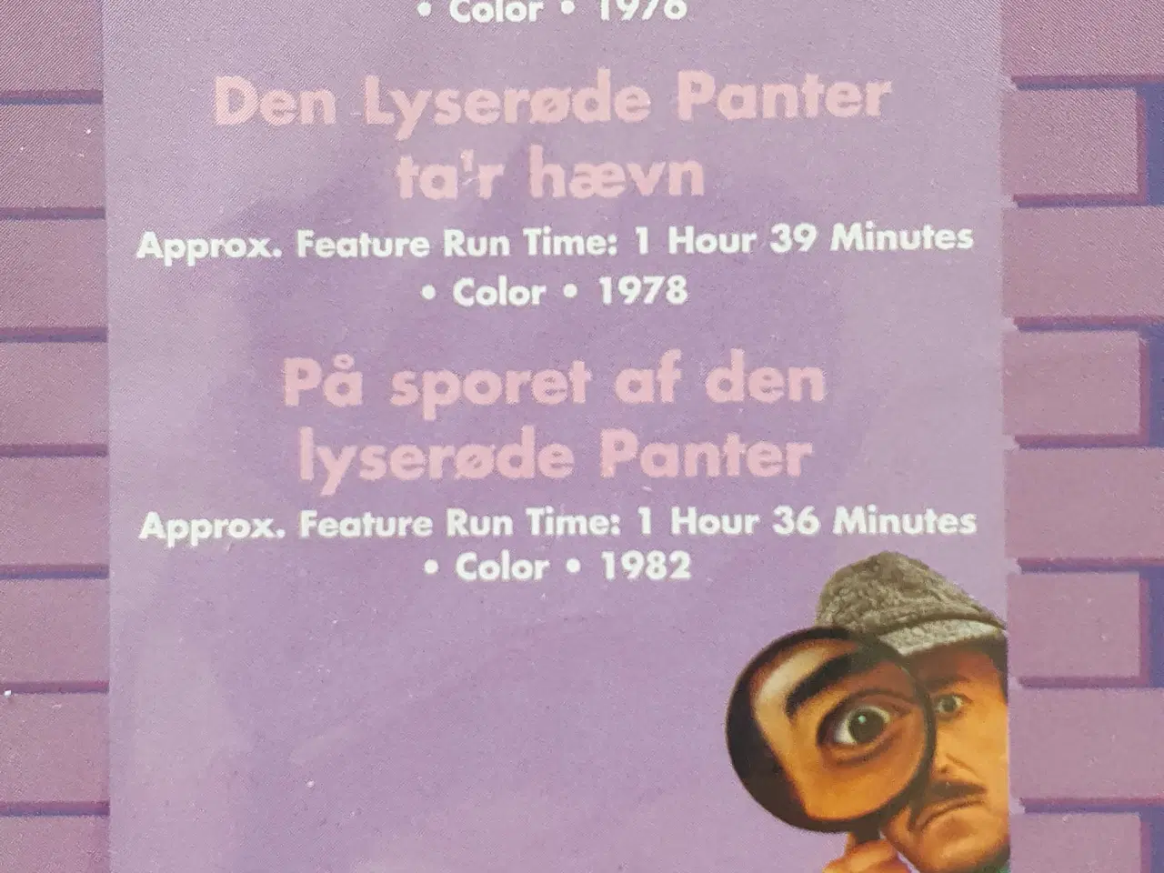 Billede 3 - DVD boks med den Lyserøde Panter.