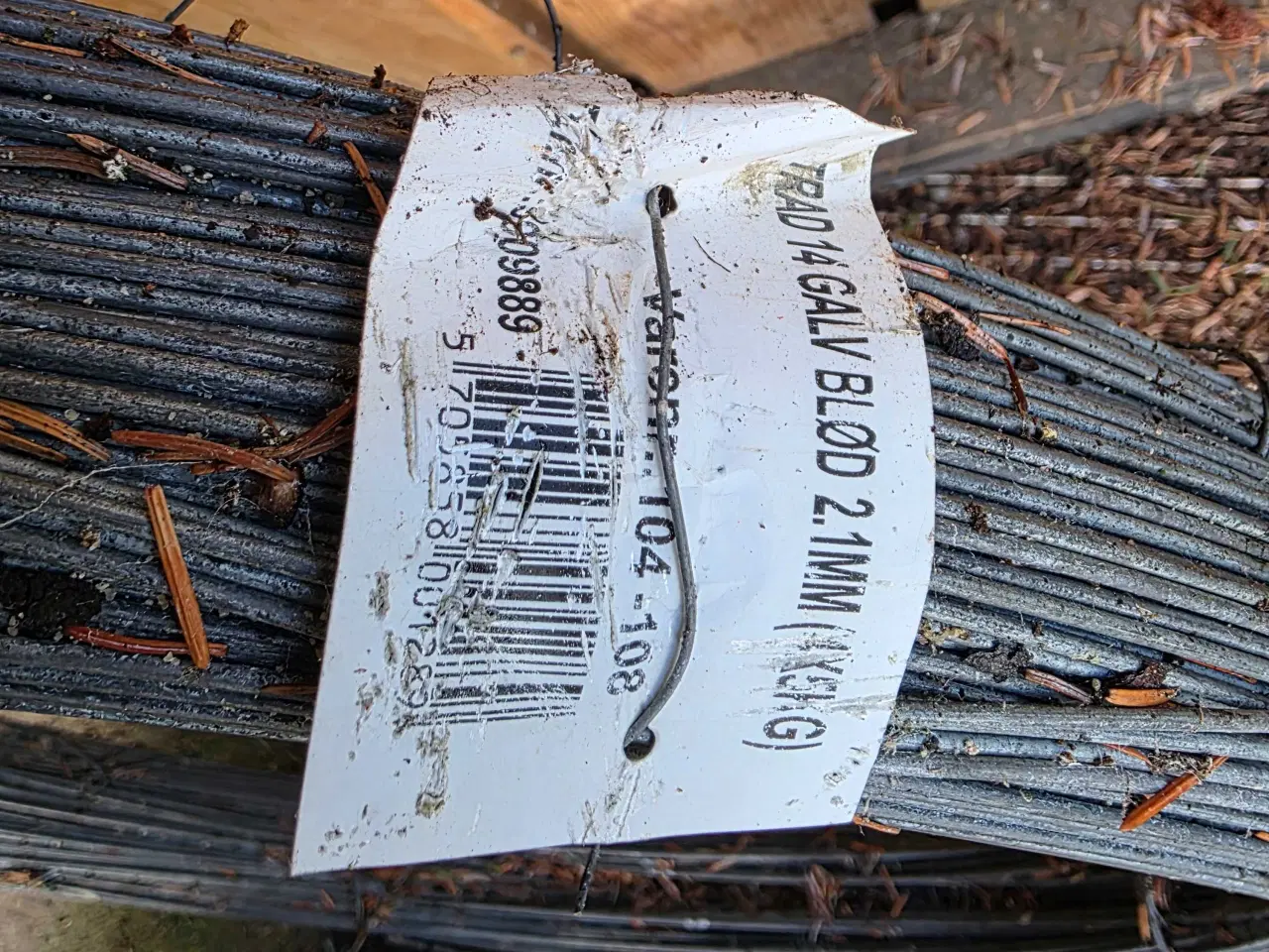 Billede 2 - 4 rl hegnstrås 2.1 mm a 5 kg.