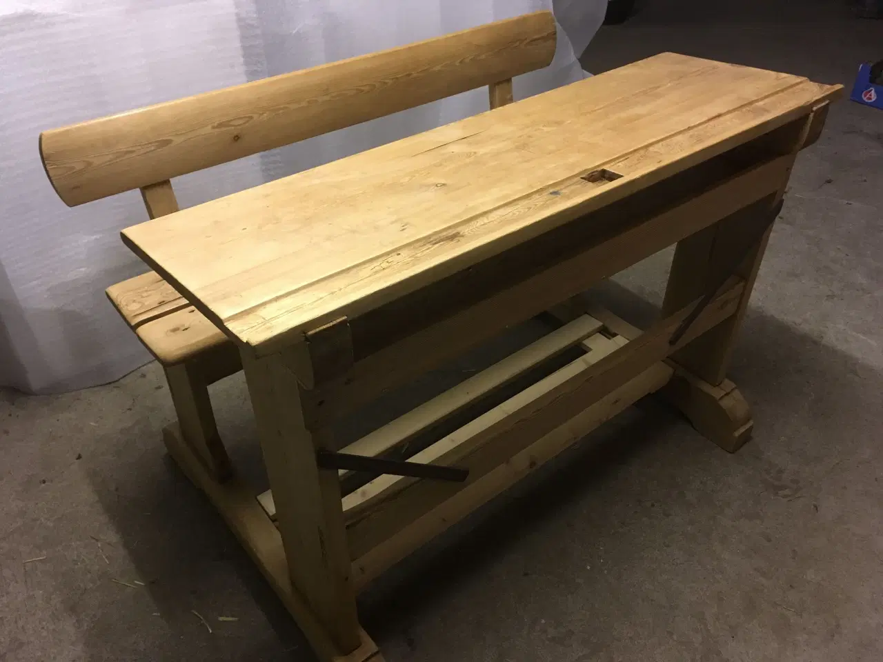 Billede 1 - Gammel skolebord