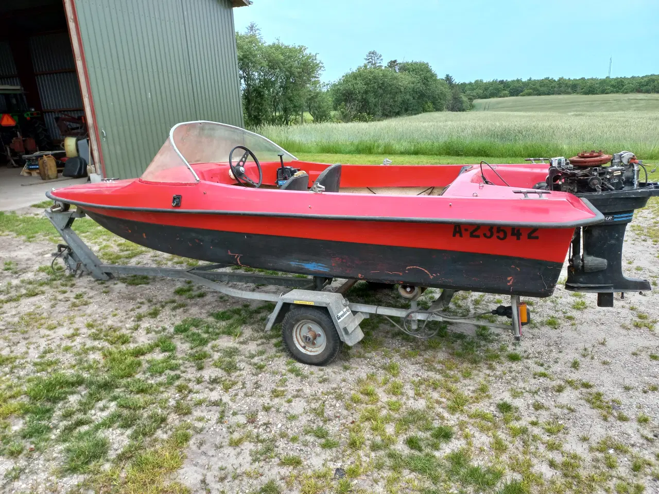 Billede 7 - Spedbåd 14" Sunwind på Brenderup trailer
