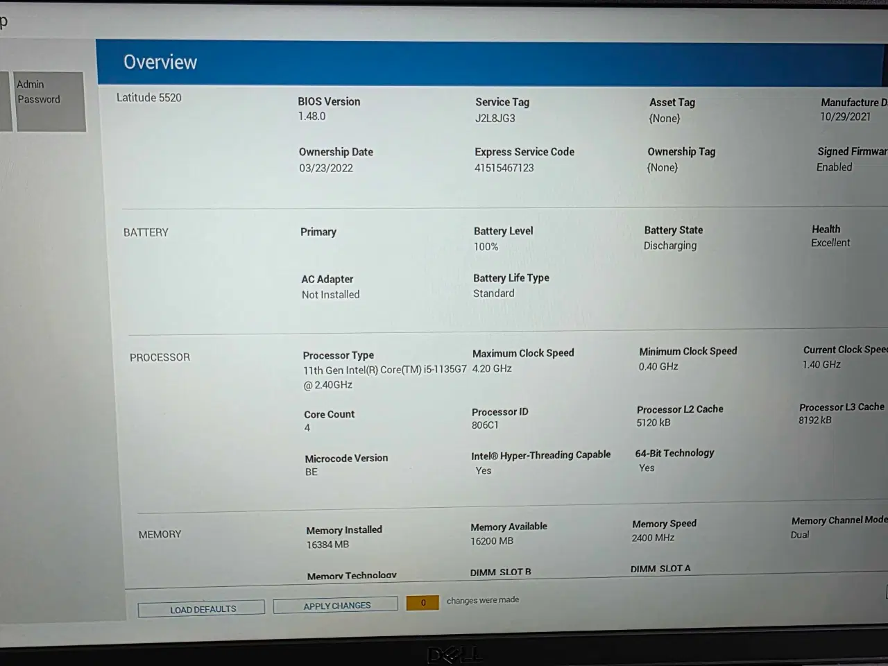 Billede 8 - Lækker Dell Latitude 5520. i5 11. Gen - 16GB Ram