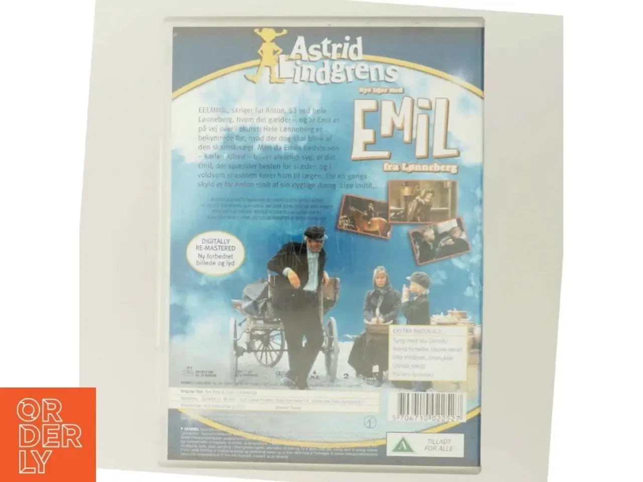 Billede 3 - Emil fra Lønneberg med Astrid Lindgren (DVD)