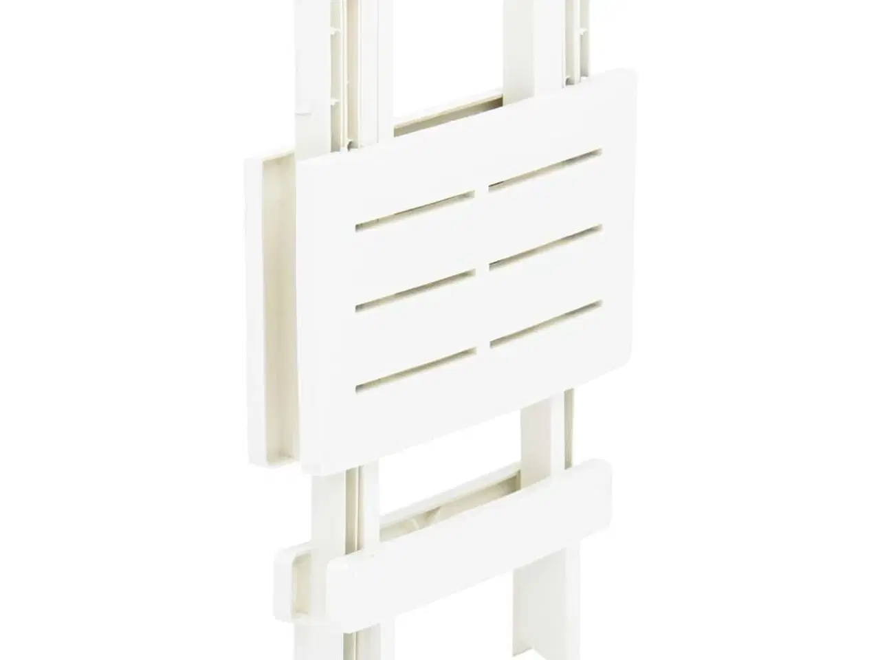 Billede 4 - Foldbart havebord 45x43x50 cm plastik hvid