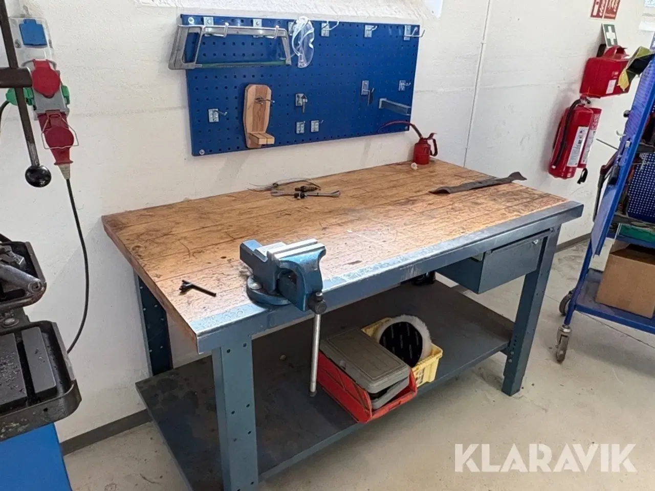 Billede 7 - Værkstedsinventar Elux, Stahlkaiser, Geovent m.fl.