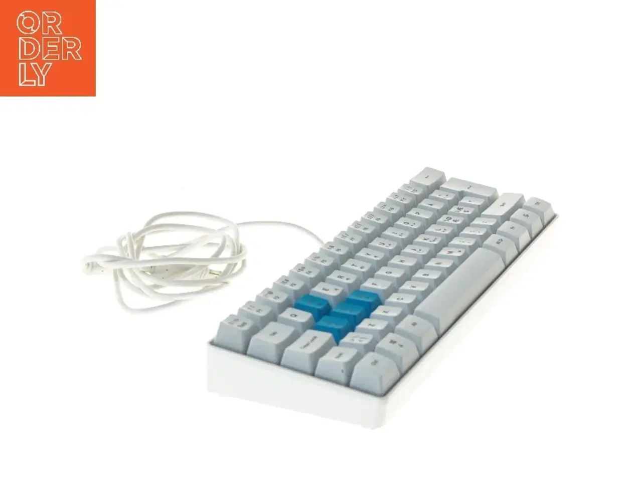 Billede 3 - USB tastatur med blå taster fra EXE (str. 29x10 cm)