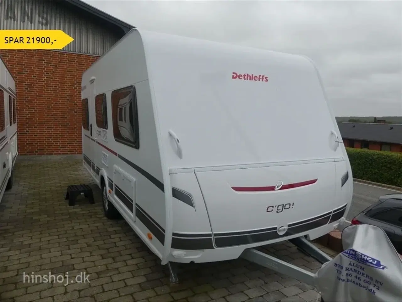 Billede 1 - 2023 - Dethleffs C´GO 475 EL   Dejlig enkelsengsvogn med sengeudvidelse fra Hinshøj caravan