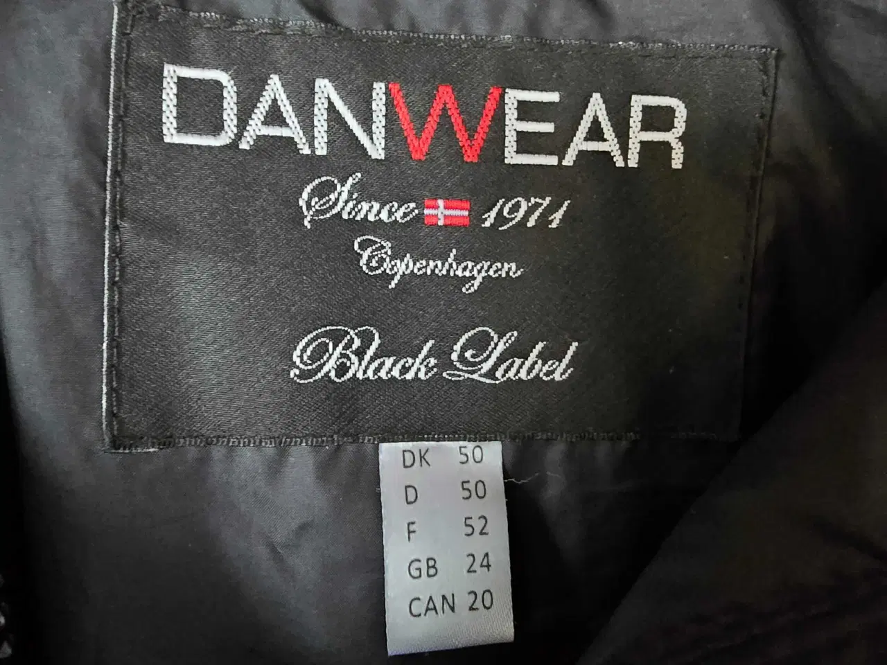 Billede 1 - Danwear frakke  str 50.