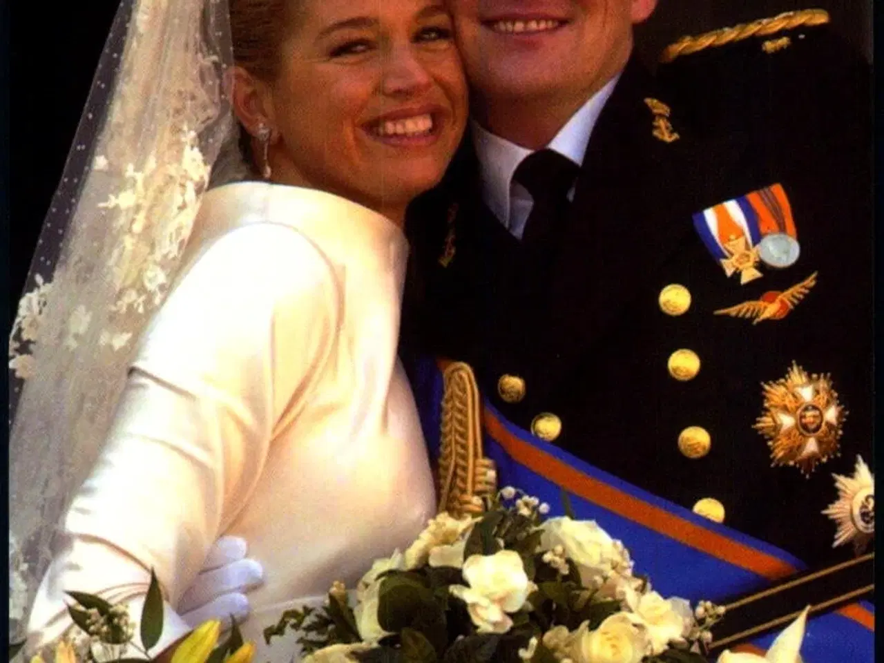 Billede 1 - Prins Willem Alexander og Prinsesse Maxinas Bryllup - Hallmark 145 - 11x18 cm. - Ubrugt