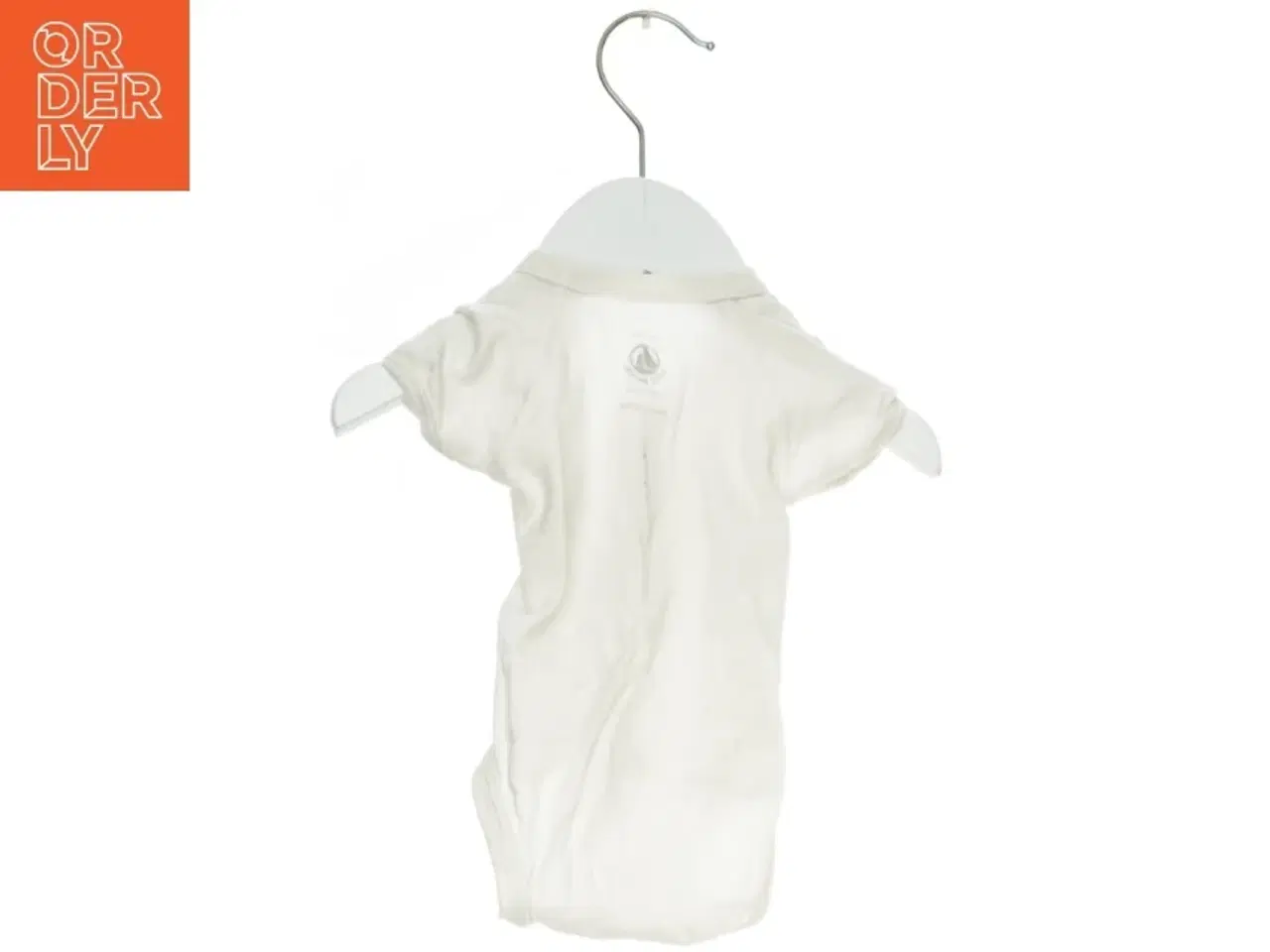 Billede 2 - Helt ny hvid slå-om-body fra Petit Bateau (str. 56)