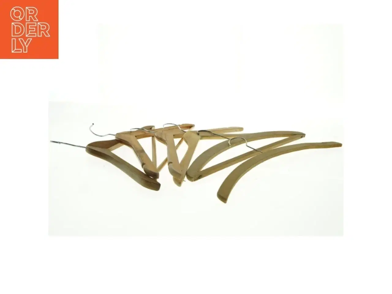 Billede 2 - Træbøjler (str. 44 cm)