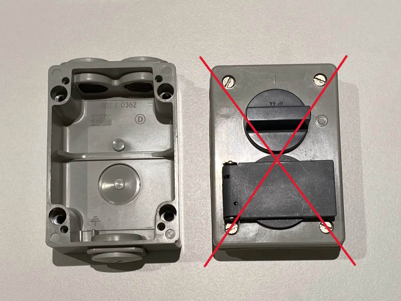 Billede 2 - "Dreje stikkontakt" Underlag, LK